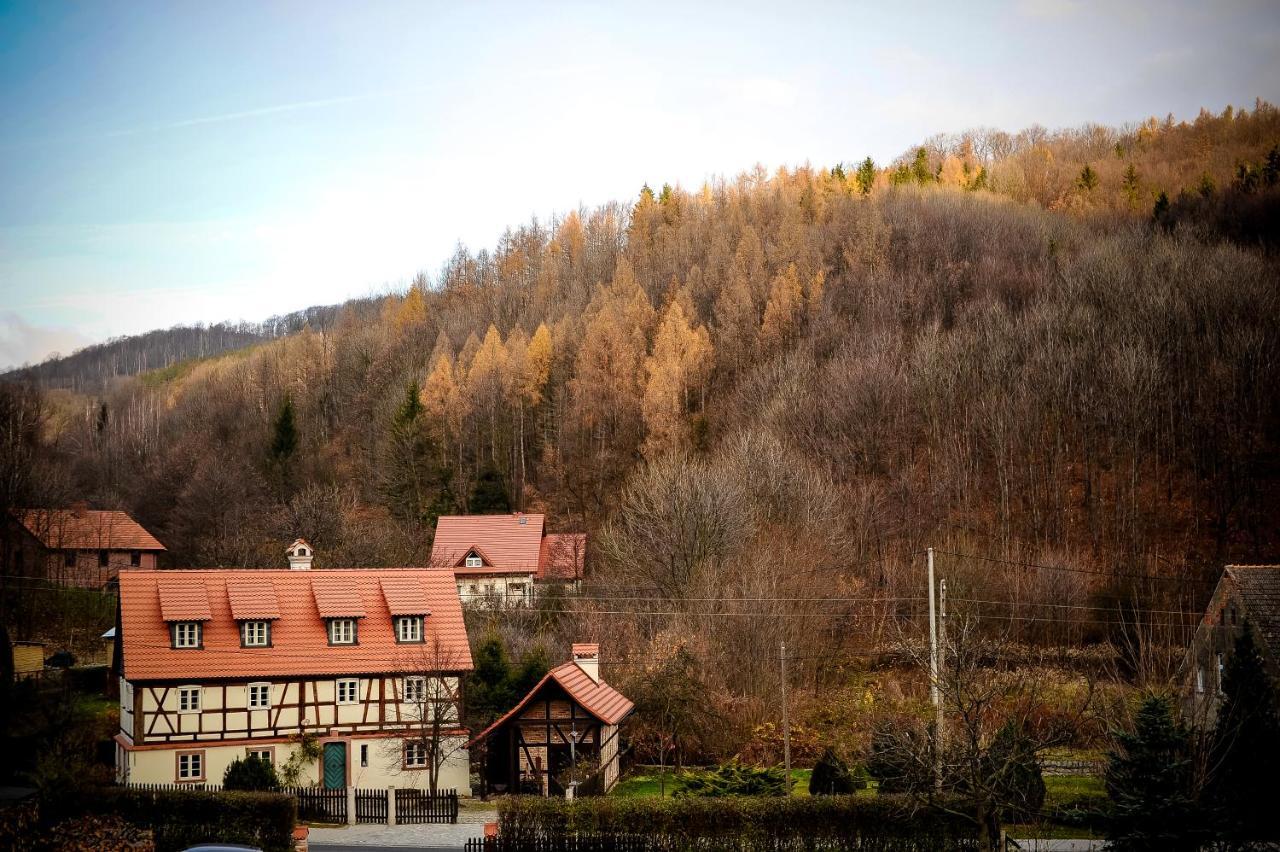 Dom Tkacza Apartment Pieszyce ภายนอก รูปภาพ